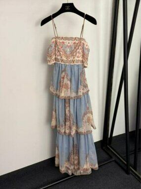 Zimmermann | Dresses | Zimmermann Tropicana Linen Midi Dress | Poshmark